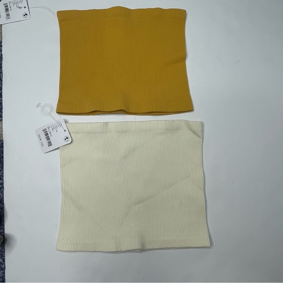 M2 Free People Amelia Ribbed Amelia Bandeau. NWT! Sz M/L - Picture 6 of 7